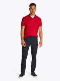 Red TH Monogram Polo Shirt  Men