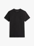 Μαύρο Slim T-Shirt Με Κεντητό Σημαιάκι  Άνδρες