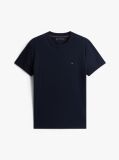 Μπλε Slim T-Shirt Με Κεντητό Σημαιάκι  Άνδρες
