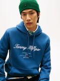 Μπλε Hoodie Με Λογότυπο  Άνδρες
