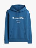 Μπλε Hoodie Με Λογότυπο  Άνδρες