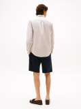 Beige Heritage Regular Fit Oxford Shirt  Men