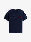Μπλε T-Shirt Με Λογότυπο Και Κανονική Λαιμόκοψη  Άνδρες