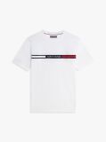 Άσπρο T-Shirt Με Λογότυπο Και Κανονική Λαιμόκοψη  Άνδρες