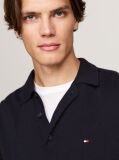 Blue Polo Collar Jumper with Cashmere  Men