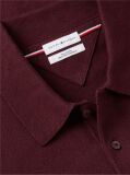 Red Polo Collar Jumper with Cashmere  Men