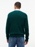 Green Pure Lambswool Crew Neck Jumper  Men