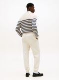 Beige Cuffed Leg Fleece Joggers  Men