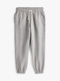 Grey Cuffed Leg Fleece Joggers  Men