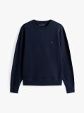 Μπλε Φούτερ Fleece Με Κλασική Λαιμόκοψη  Άνδρες