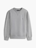 Grey Fleece Crew Neck Sweatshirt  Men