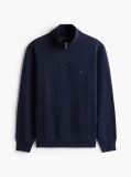 Μπλε Φούτερ Fleece Με Φερμουάρ  Άνδρες