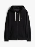 Μαύρο Hoody Fleece Με Φερμουάρ  Άνδρες