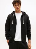 Μαύρο Hoody Fleece Με Φερμουάρ  Άνδρες