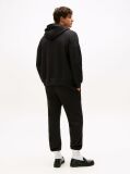 Μαύρο Hoody Fleece Με Φερμουάρ  Άνδρες