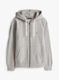 Γκρι Hoody Fleece Με Φερμουάρ  Άνδρες