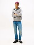 Γκρι Hoody Fleece Με Φερμουάρ  Άνδρες