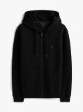 Black Essential Intechno Zip Sweatshirt  Men