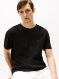 Black Flag Embroidery Crew Neck T-Shirt  Men