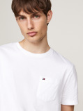 White Patch Pocket T-Shirt  Men