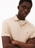 Beige Moisture Wicking Pique Regular Polo Shirt  Men