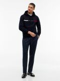 Μπλε Hoody Με Λογότυπο  Άνδρες