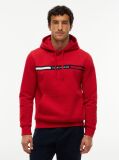 Κόκκινο Hoody Με Λογότυπο  Άνδρες