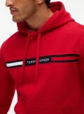 Κόκκινο Hoody Με Λογότυπο  Άνδρες