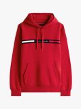 Κόκκινο Hoody Με Λογότυπο  Άνδρες