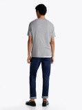 Grey Logo Crew Neck T-Shirt  Men