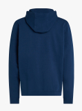 Μπλε Hoody Με Κεντητό Λογότυπο  Άνδρες