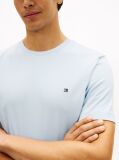 Μπλε Interlock Πλεκτό T-Shirt  Άνδρες