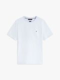 Μπλε Interlock Πλεκτό T-Shirt  Άνδρες