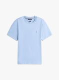 Blue Interlock Knit T-Shirt  Men