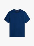 Μπλε Interlock Πλεκτό T-Shirt  Άνδρες