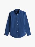 Blue TH Flex Regular Fit Poplin Shirt  Men