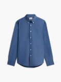 Blue TH Flex Regular Fit Poplin Shirt  Men