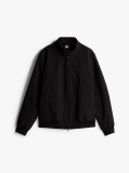 Μαύρο Άνετο Harrington Τζάκετ  Άνδρες