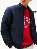 Μπλε Άνετο Harrington Τζάκετ  Άνδρες