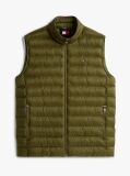 Green Packable Water Repellent Vest  Men