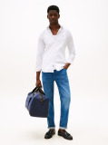 White Flex Slim Fit Poplin Shirt  Men