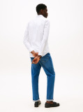 White Flex Slim Fit Poplin Shirt  Men