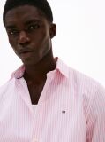 White Regular Fit Stripe Shirt  Men