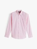 White Regular Fit Stripe Shirt  Men