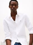 White TH Flex Slim Fit Shirt  Men