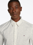 White TH Flex Slim Fit Poplin Shirt  Men