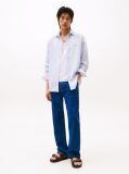 Multi Regular Fit Stripe Linen Shirt  Men