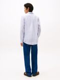Multi Regular Fit Stripe Linen Shirt  Men