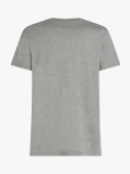 Grey Logo Embroidery T-Shirt  Men
