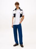 White Logo Crew Neck T-Shirt  Men